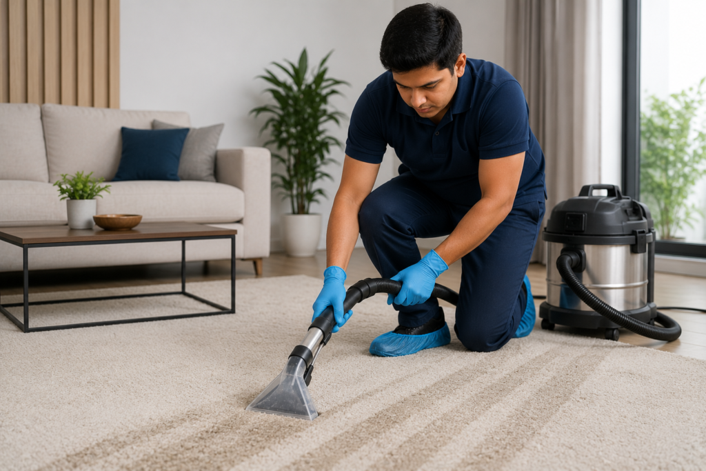 Professional Carpet Cleaning Services in Guntur by Haimi Cleaning Services