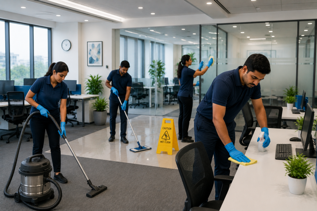 Professional Commercial Cleaning Services in Guntur for offices and business spaces